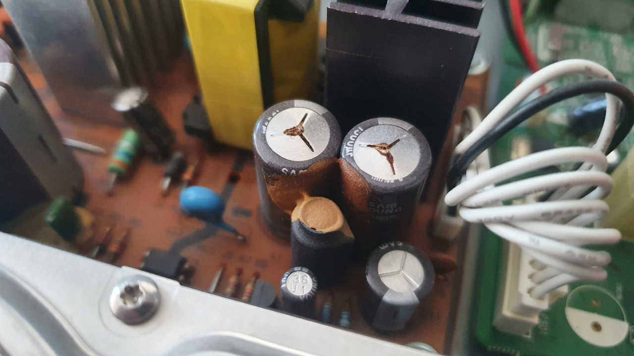 VU+ Duo2 white blinking LED Fixing the power supply Sebastian