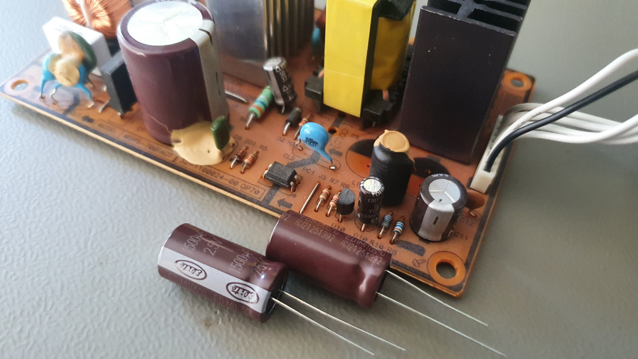 VU+ Duo2 white blinking LED Fixing the power supply Sebastian